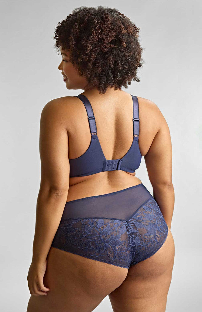 SCULPTRESSE - DREAM PLUNGE BRA IN navy