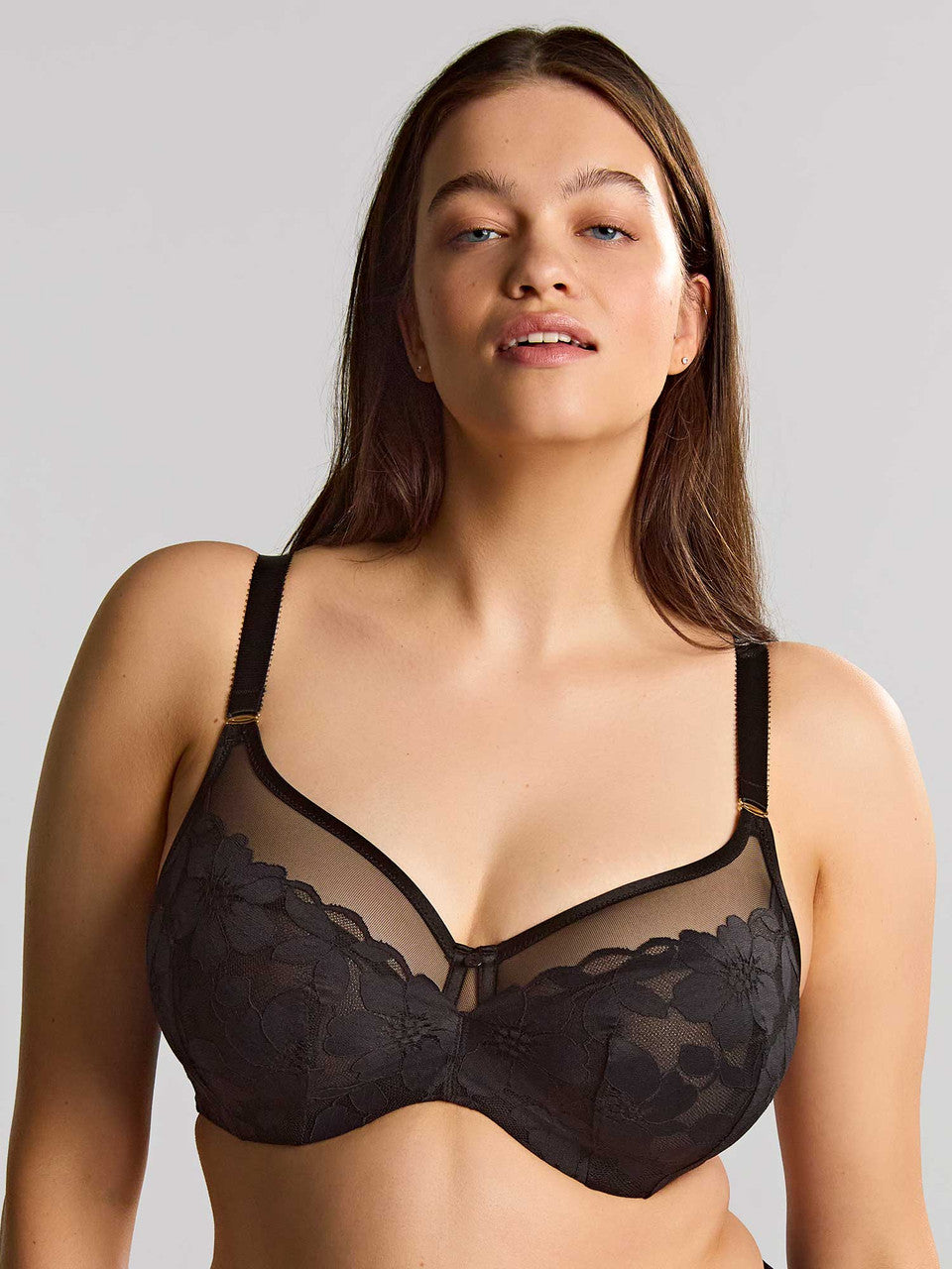 SCULPTRESSE - Flora Full Cup Bra in Black