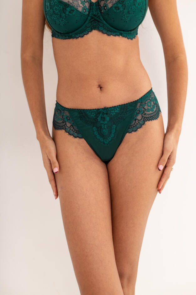 POUR MOI - Hollywood Deep Thong in Forest