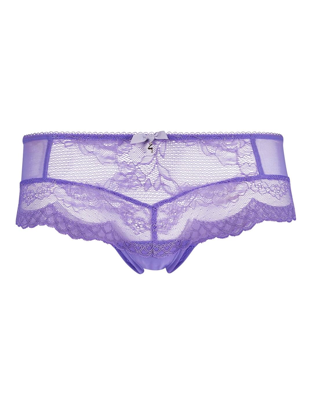 GOSSARD - Superboost Lace Short in Purple hebe