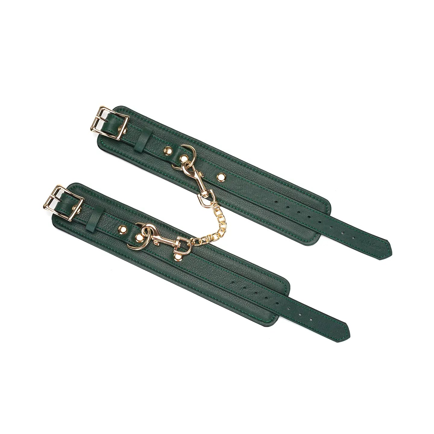 ANON SECRETS - Mossy Chic LEATHER ANKLE CUFFS