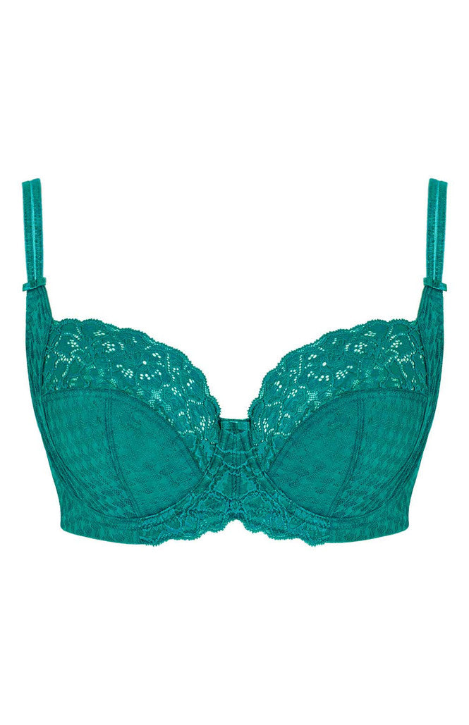 PANACHE - ENVY FULL CUP BRA IN teal