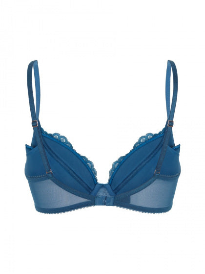 GOSSARD - SUPERBOOST PADDED PLUNGE BRA IN deep teal