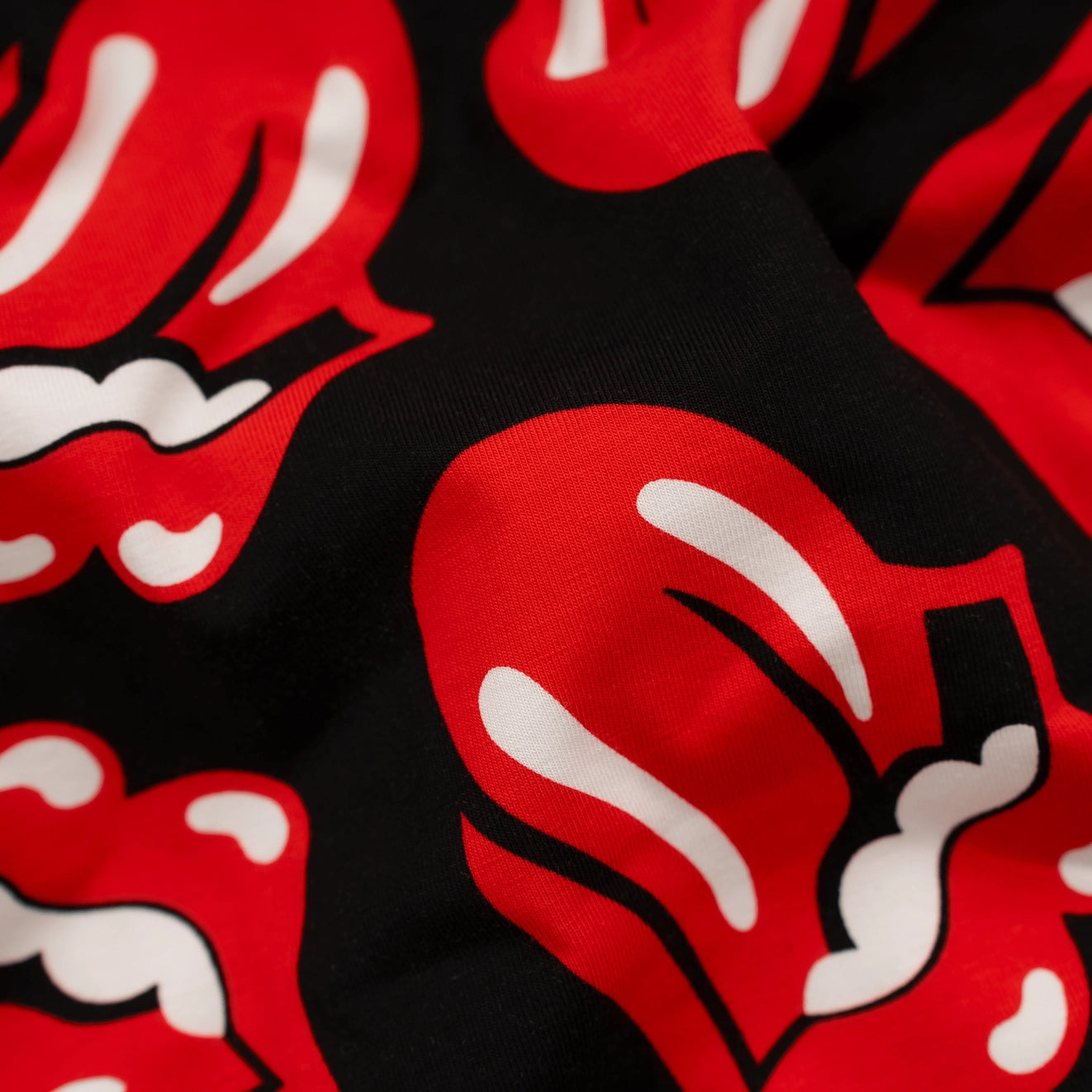 Oddballs - The Rolling Stones - Tongue - Mens Cotton Boxer Shorts