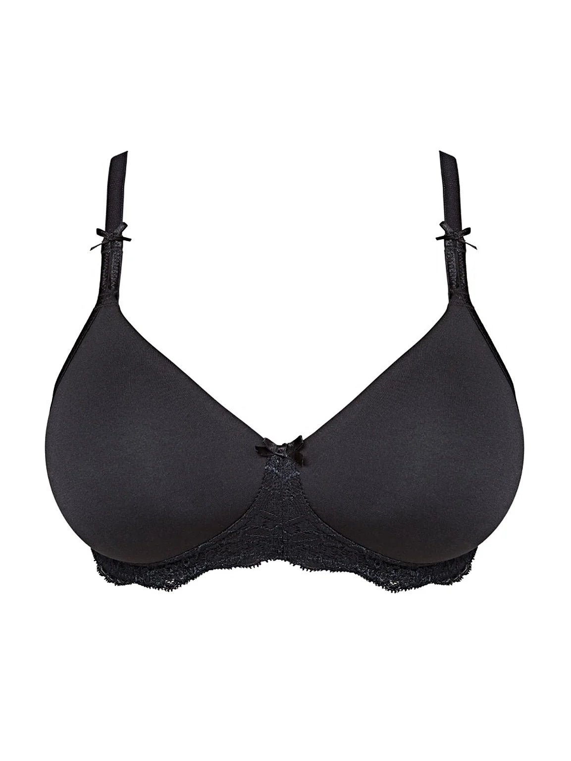 Royce - Georgia Wirefree T-shirt Bra - Black