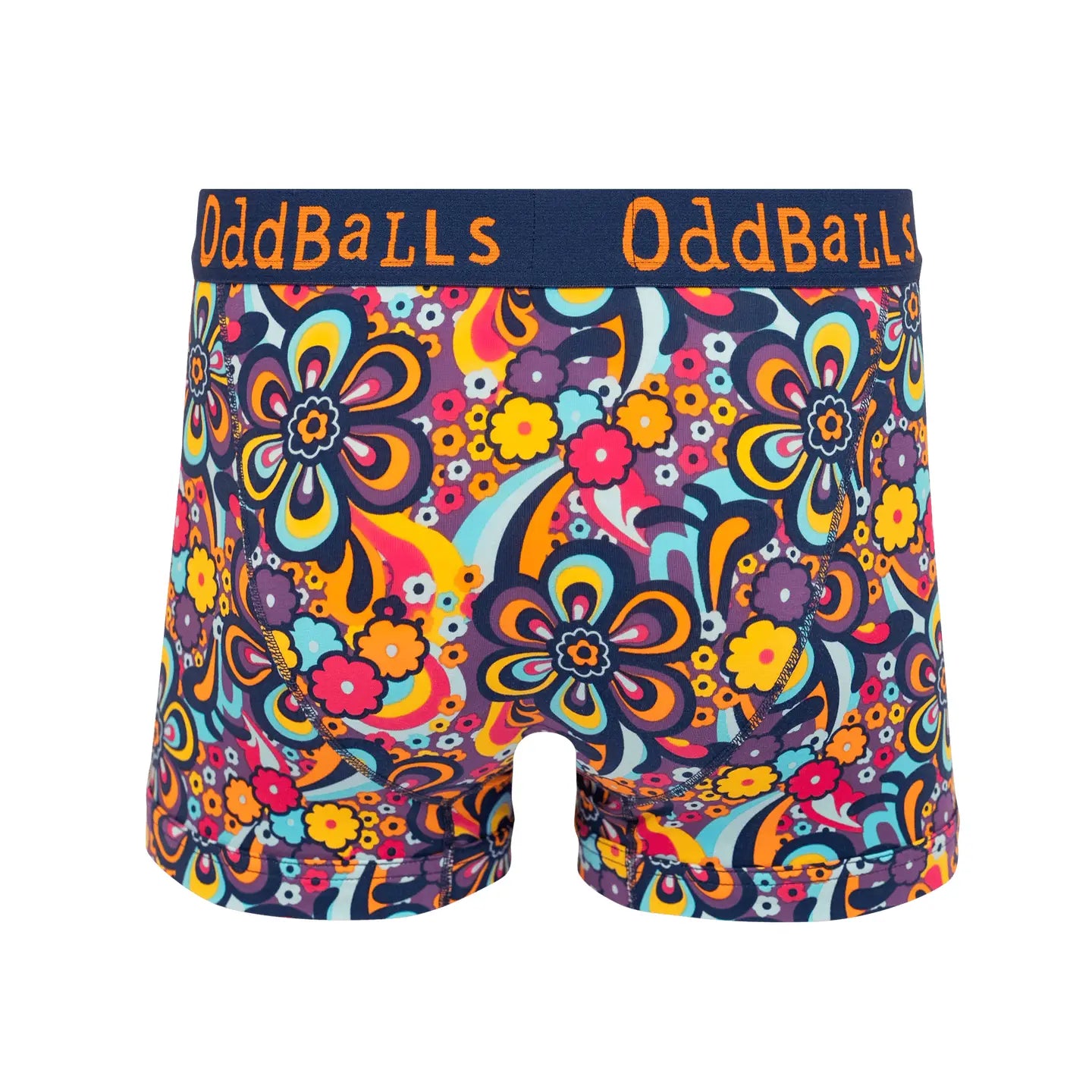 Oddballs - Peace and Love - Mens Cotton Boxer Shorts