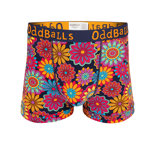Oddballs - Bouquet - Mens Boxer Shorts