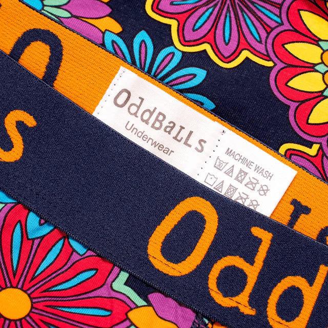 Oddballs - Bouquet - Mens Boxer Shorts