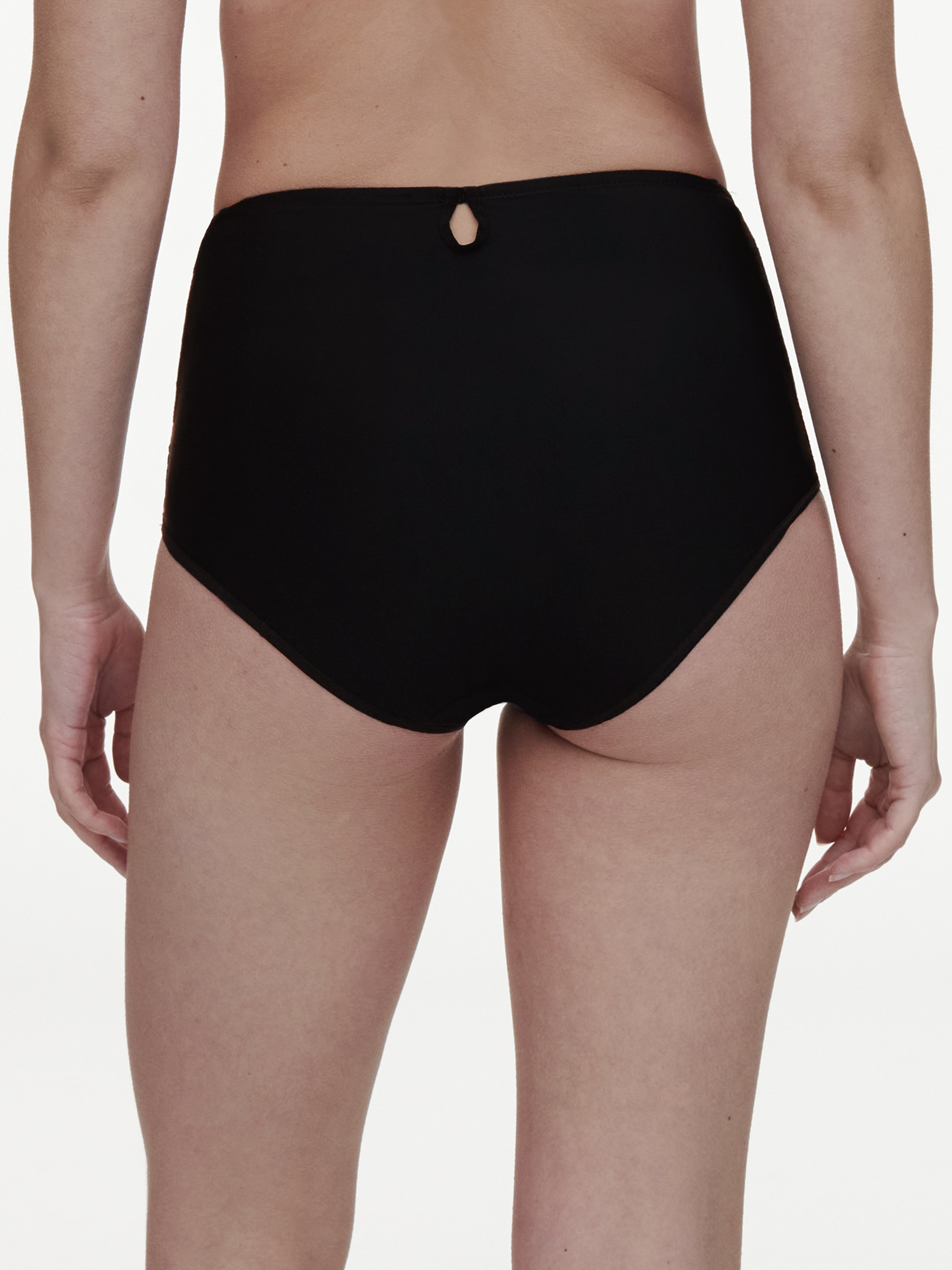 Chantelle Pulp - Crush high waist brief in Noir