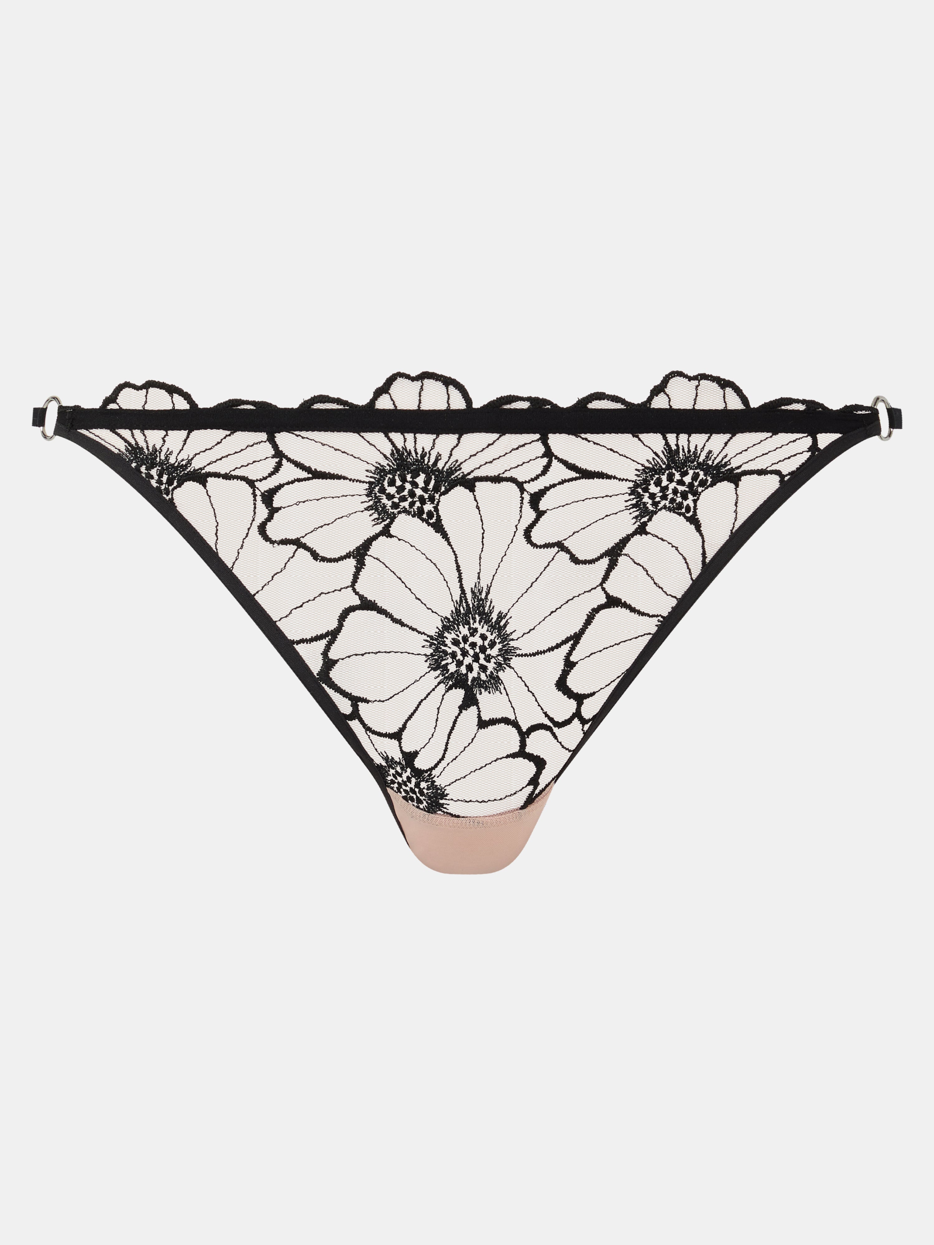 Chantelle - Lush thong in Festive Black