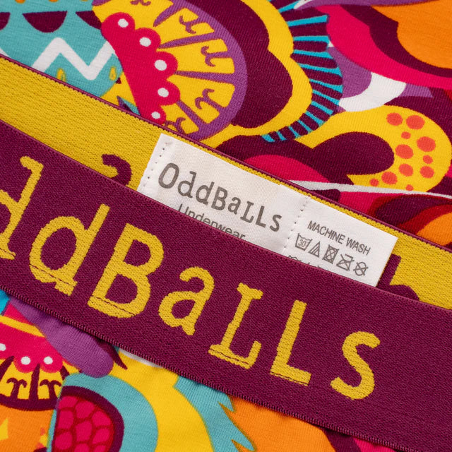 Oddballs - Festival - Mens Boxer Shorts