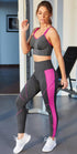 POUR MOI - ENERGY PULSE LEGGINGS IN GREY AND PINK
