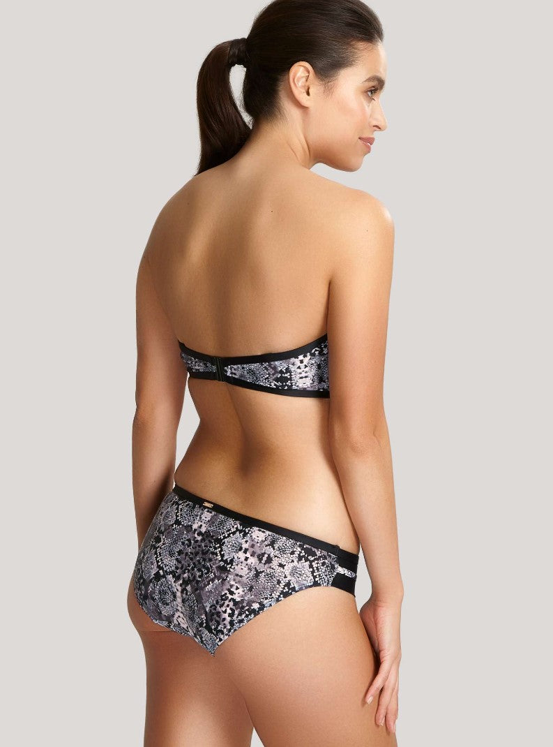 PANACHE - JOLEE BANDEAU BIKINI TOP IN SNAKE PRINT