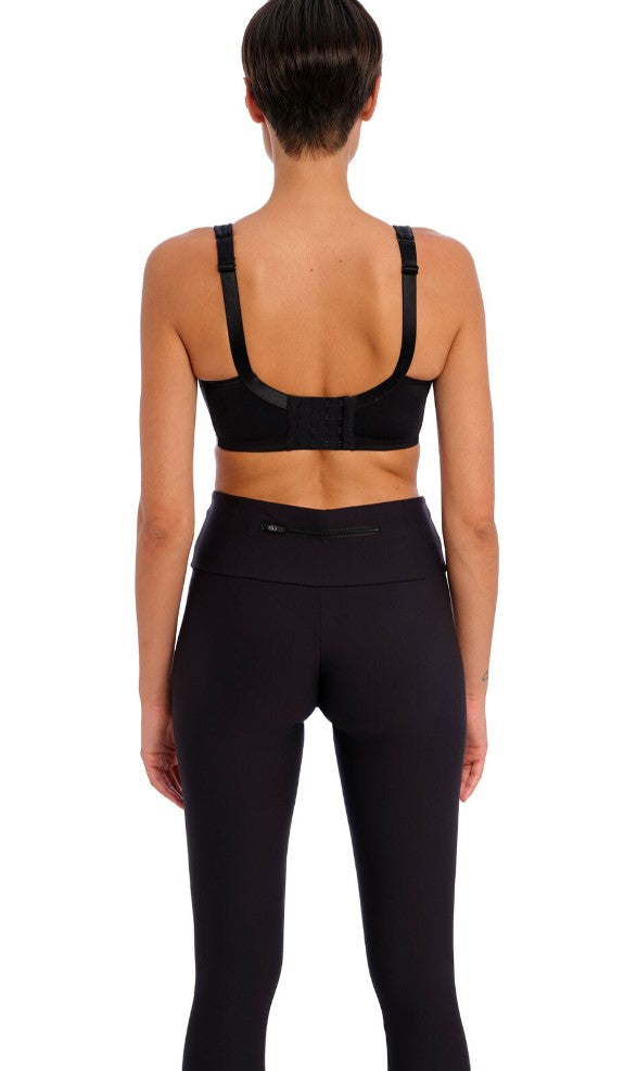 FREYA - CORE SPORTS BRA IN BLACK