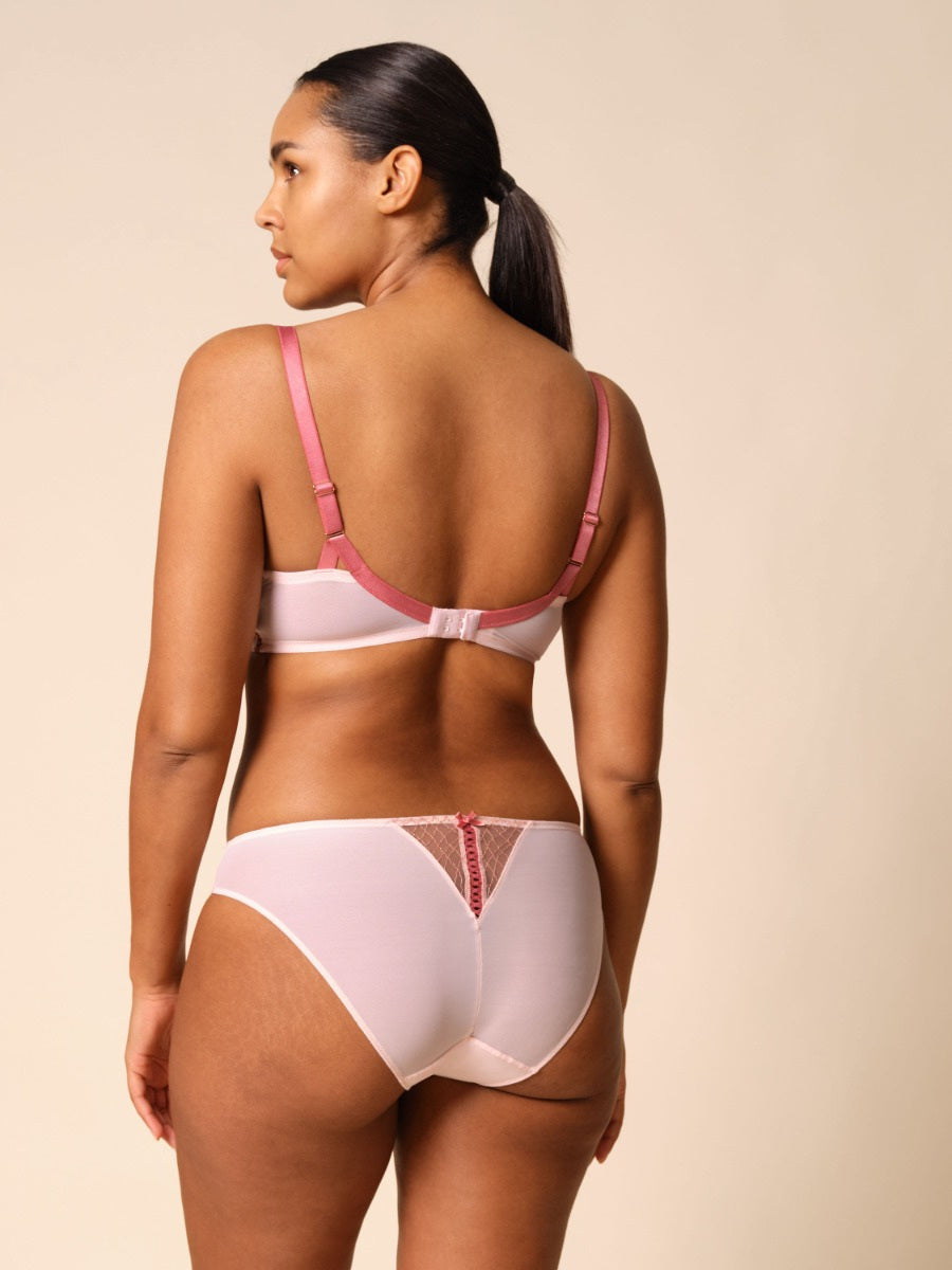 GOSSARD - Lacage Brief in Rose