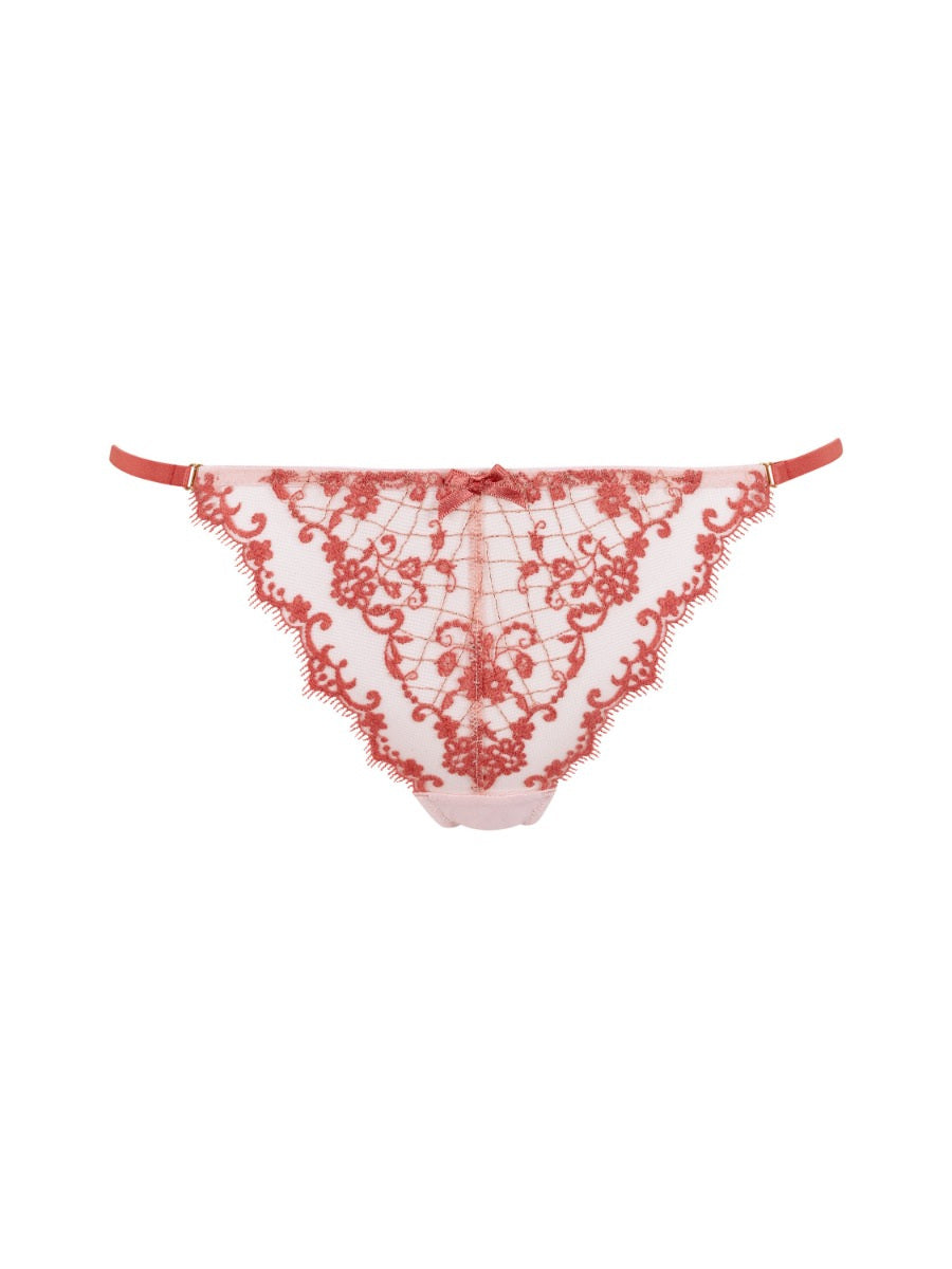 GOSSARD - Lacage Thong in Rose