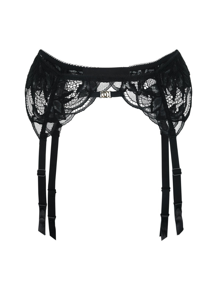 GOSSARD - Lace Soiree Suspender - Black