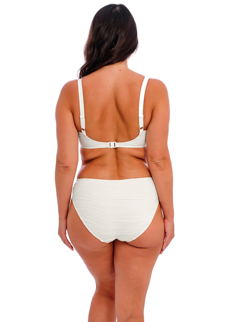 FANTASIE - BEACH WAVES MID RISE BIKINI BRIEF IN LINEN