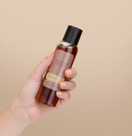 ANON SECRETS - PLATANOMELON COCOA FLAVOURED MASSAGE OIL 100ML