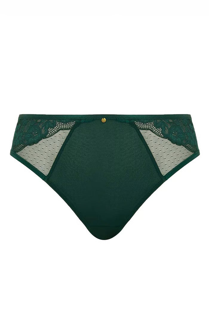 SCULPTRESSE - JOSEPHINE BRIEF IN Forest Green