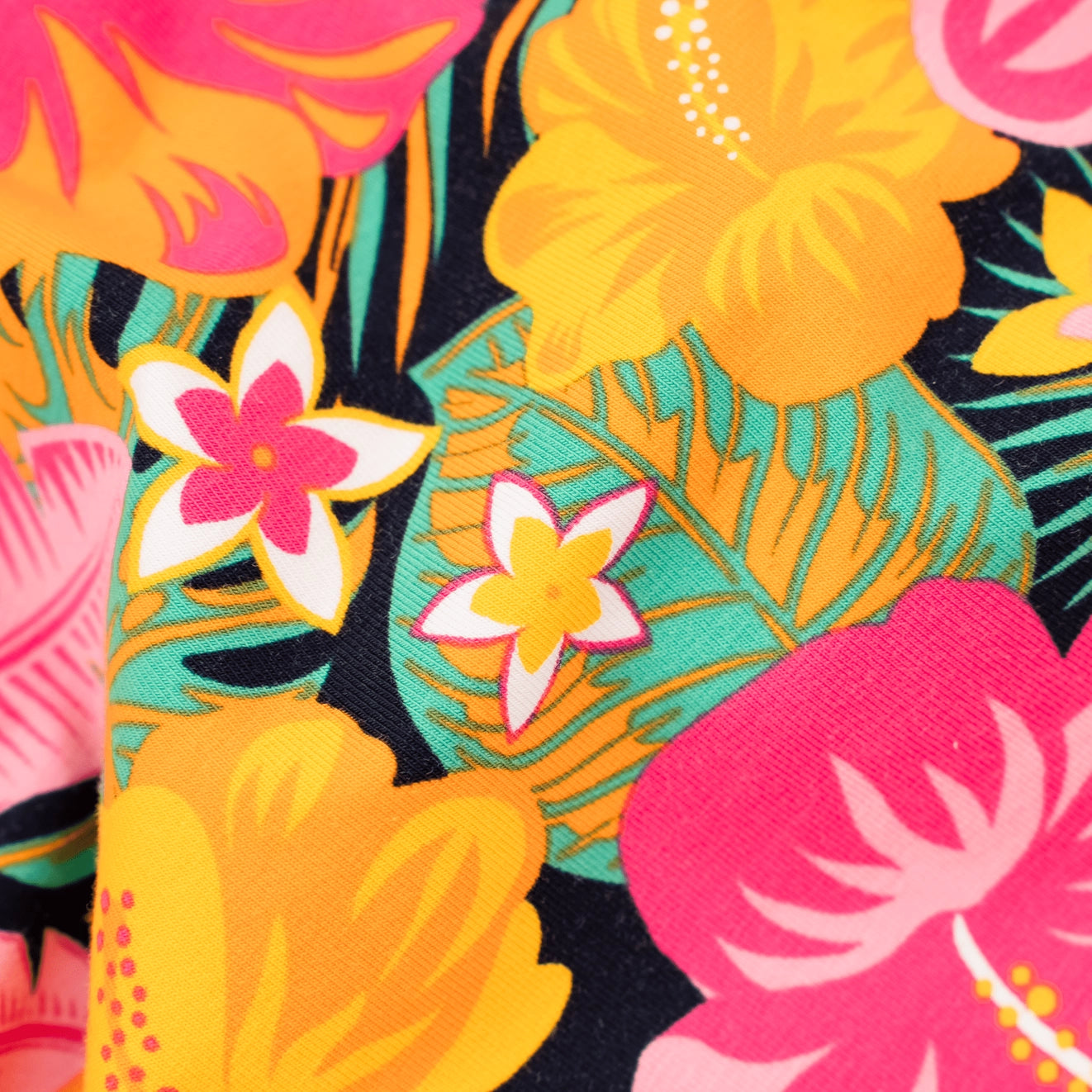 Oddballs - Hibiscus - Mens Cotton Boxer Shorts