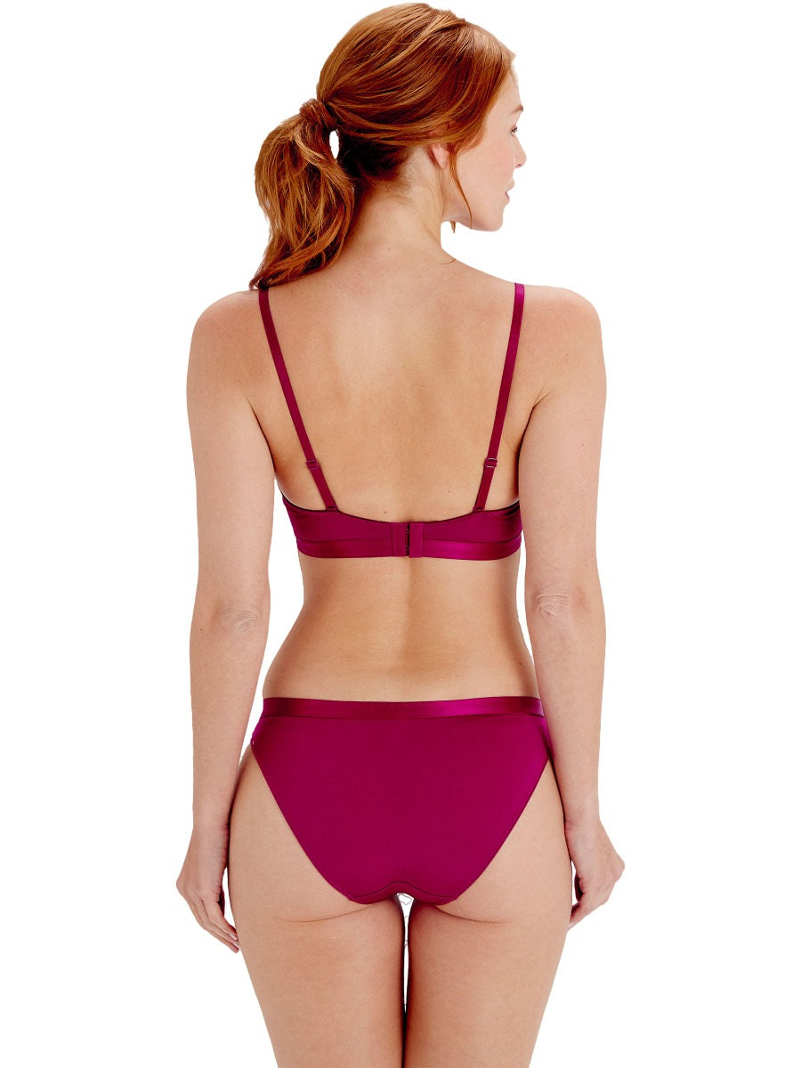 PRETTY POLLY - Botanical Lace Brief - Fuchsia