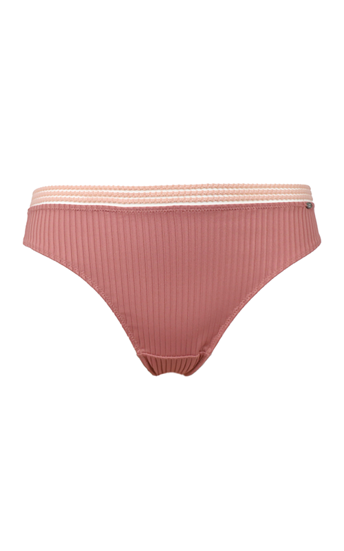 PRETTY POLLY - Contemporary Rib Thong - Dusty Rose