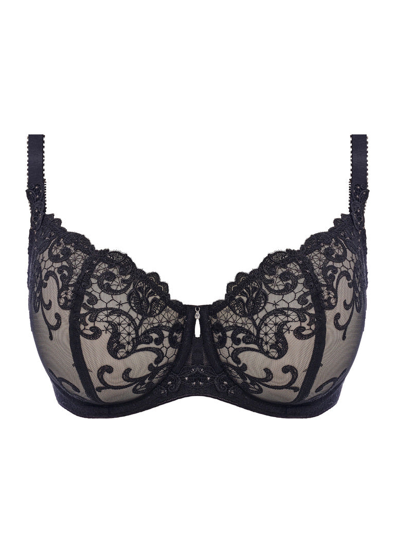 FANTASIE - PORTIA BALCONETTE BRA IN BLACK