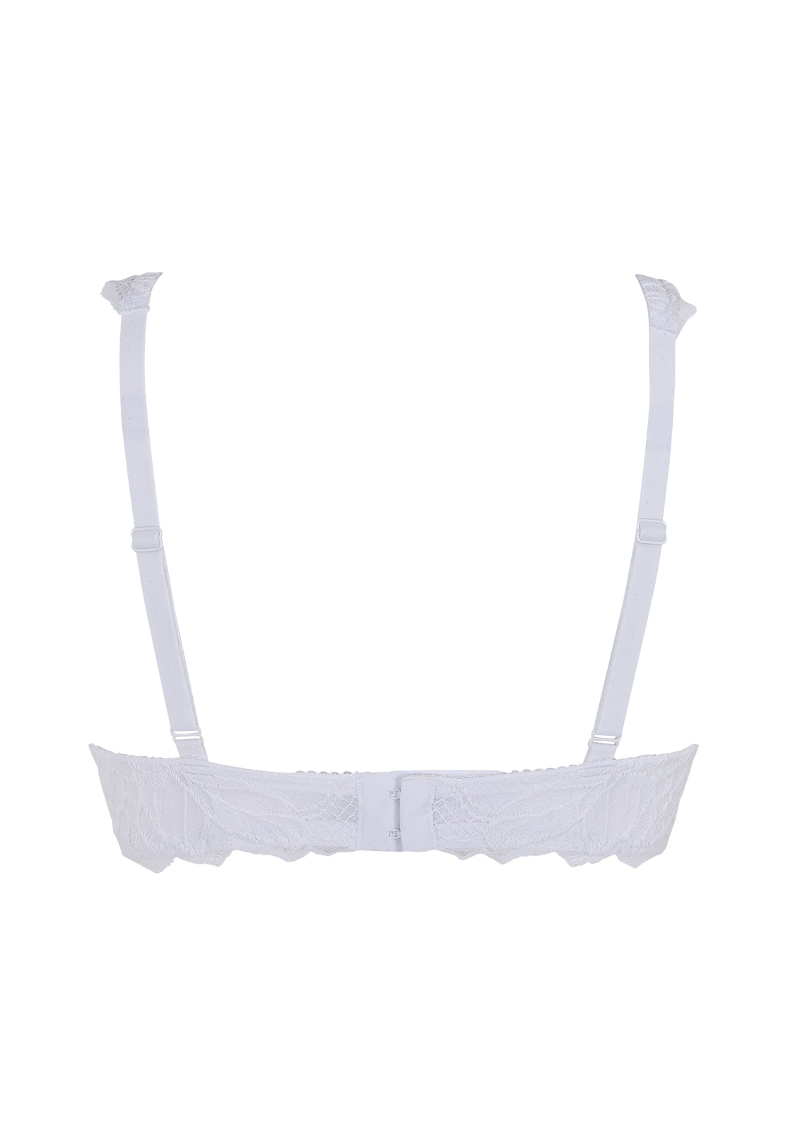 GOSSARD - Lace Soiree Padded Plunge Bra - White