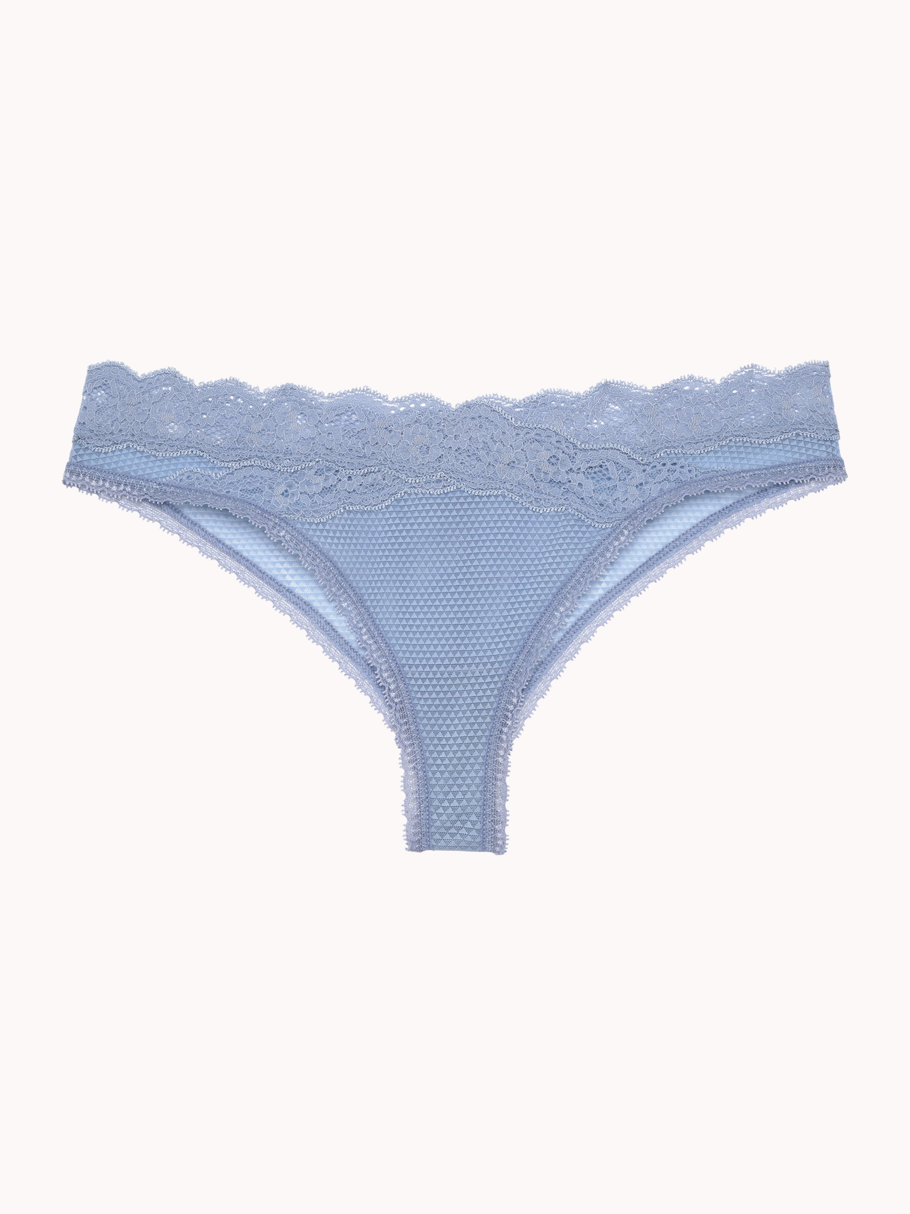 PASSIONATA - Brooklyn Tanga in Slate Blue