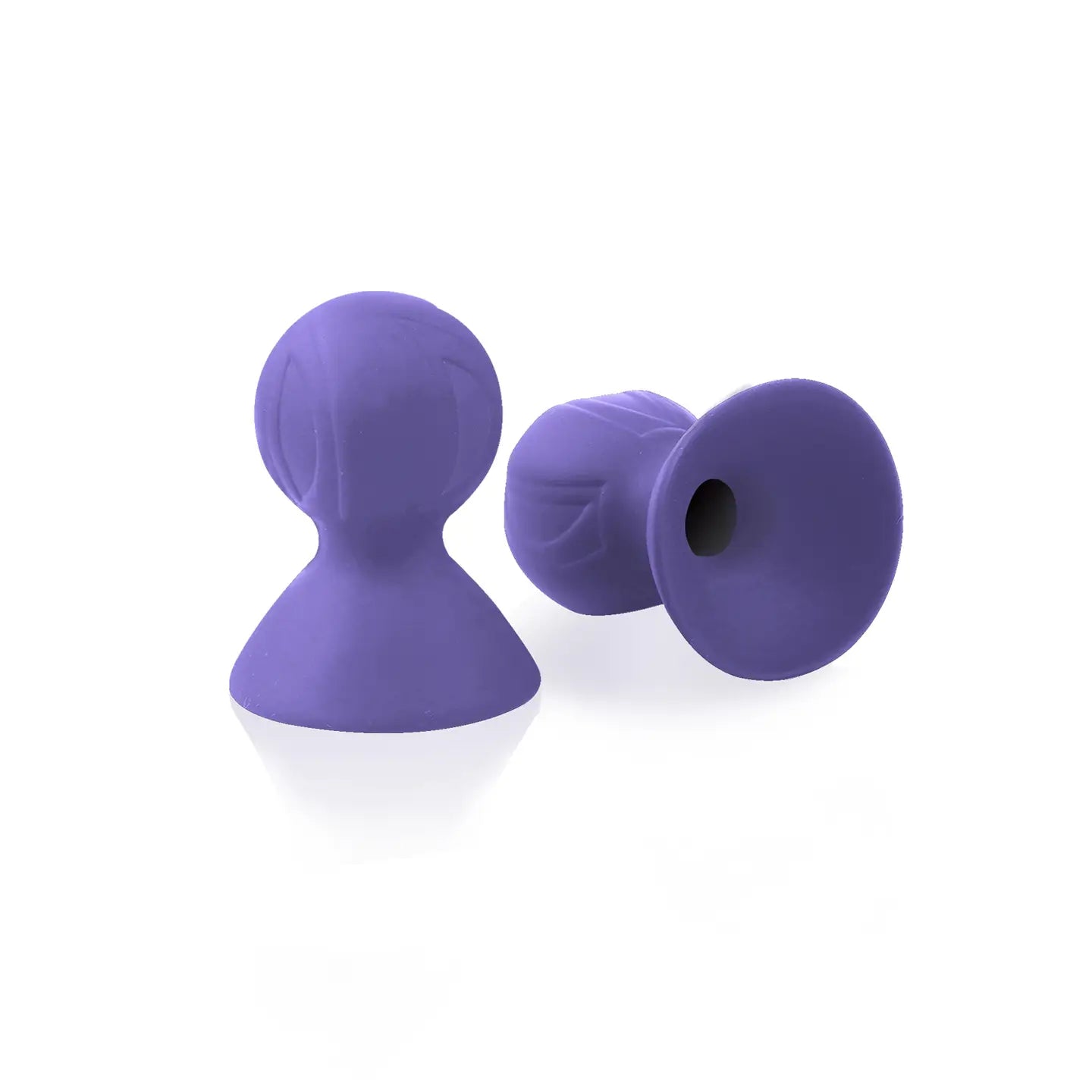 ANON SECRETS - Silicone Nipple Suckers Vacuum Nipple Play Suckers - Purple