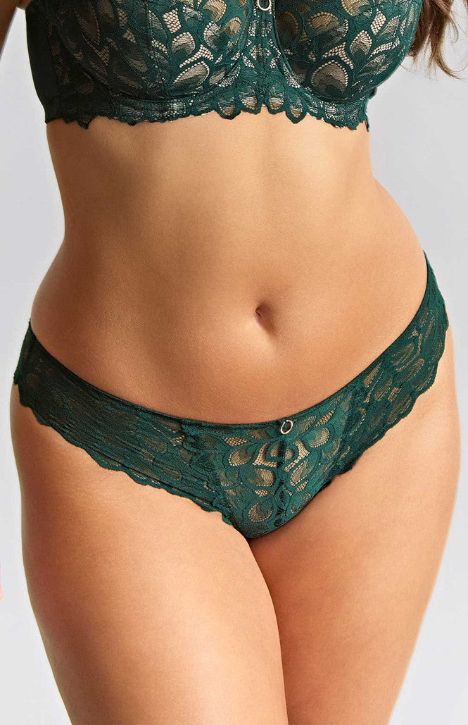 PANACHE - ALLURE BRAZILIAN BRIEF IN green