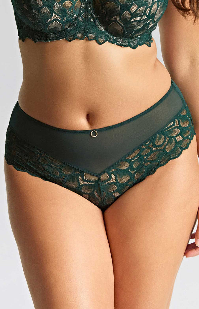 PANACHE - ALLURE DEEP BRIEF IN green