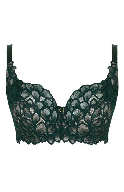 PANACHE - ALLURE FULL CUP BRA IN forest green