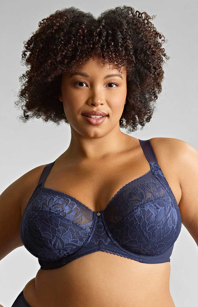 SCULPTRESSE - DREAM PLUNGE BRA IN navy