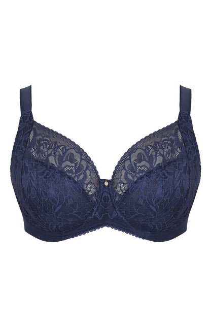 SCULPTRESSE - DREAM PLUNGE BRA IN navy
