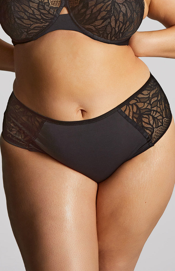 SCULPTRESSE - Sophia Deep Brief in Black
