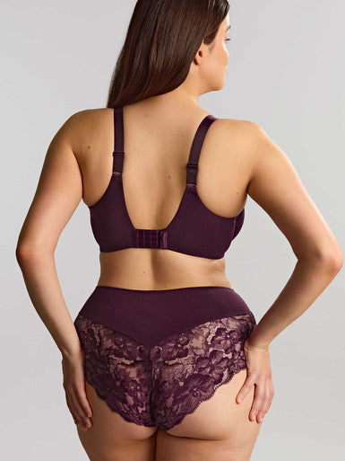 SCULPTRESSE - Amara Full Cup Bra in Plum
