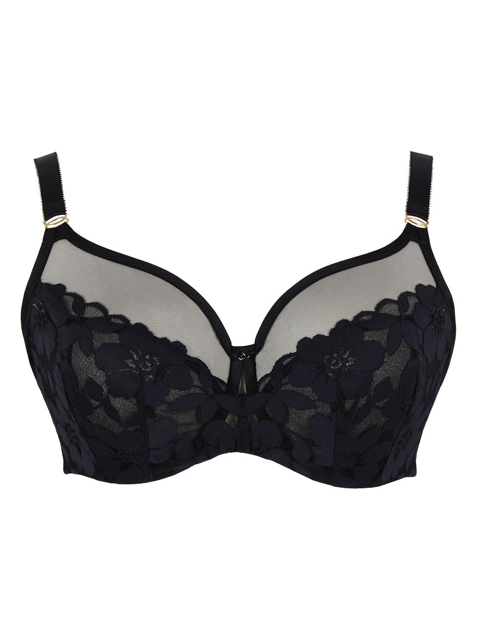 SCULPTRESSE - Flora Full Cup Bra in Black