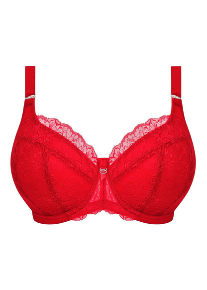 ELOMI - Brianna Uw Padded Half Cup Bra in Haute Red