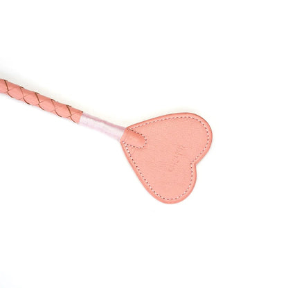 ANON SECRETS - Pink Dream Leather Riding Crop