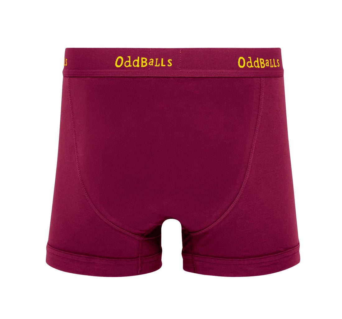 Oddballs -Grapes - Mens Cotton Boxer Shorts