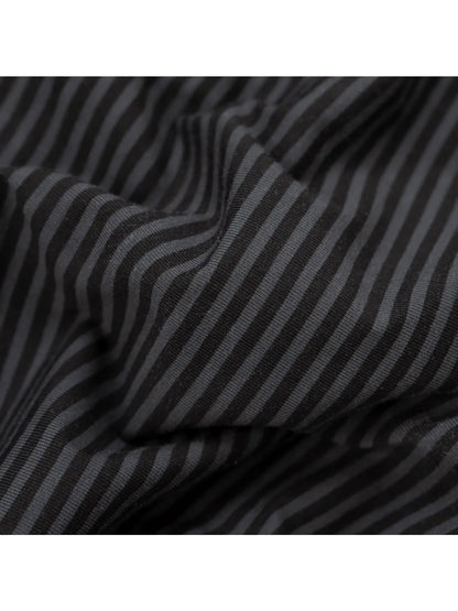 Oddballs - Grey &amp; Black Stripes - Mens Cotton Boxer Shorts