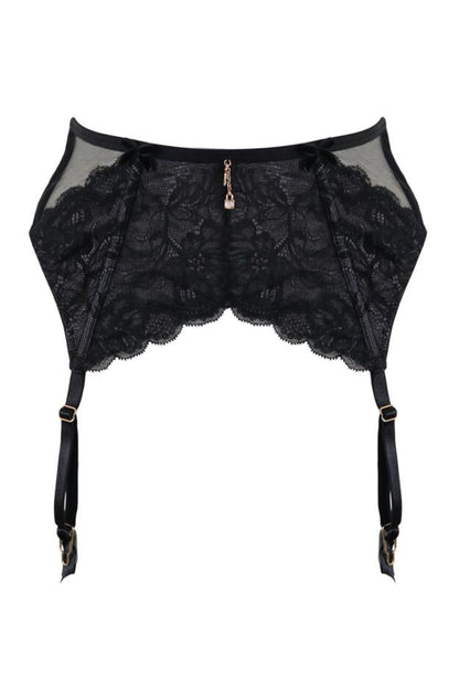 POUR MOI - Desire Suspender in Black/Slate