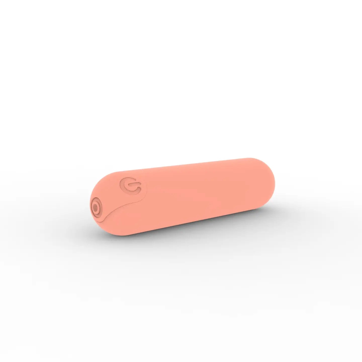 ANON SECRETS - Dynamic Rainbow Silicone Bullet Vibrator - Apricot Pink