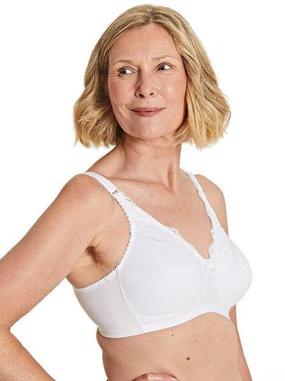 Royce - Jasmine Wirefree Bra - White