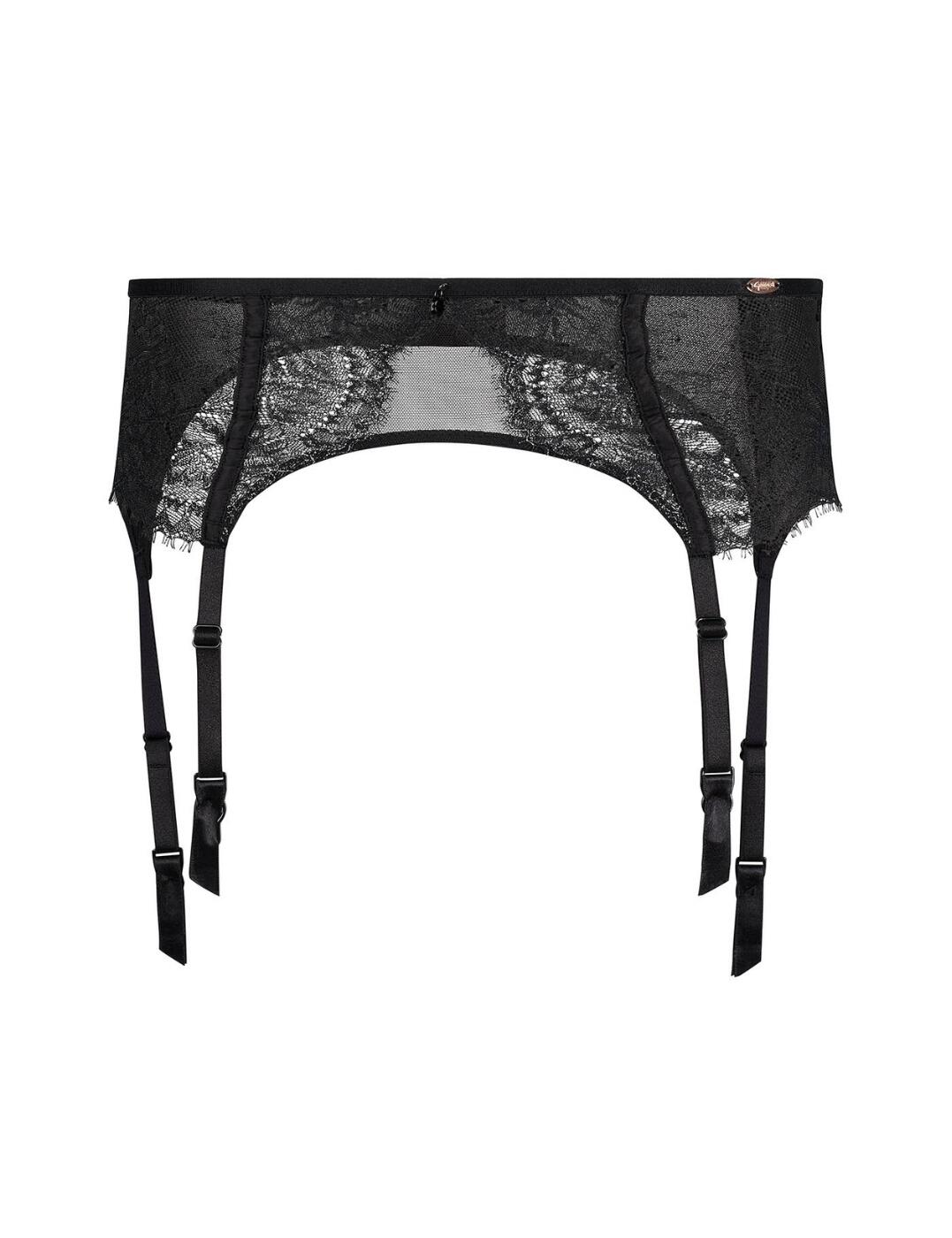 GOSSARD - Gossard VIP Intrigue Suspender - In Black