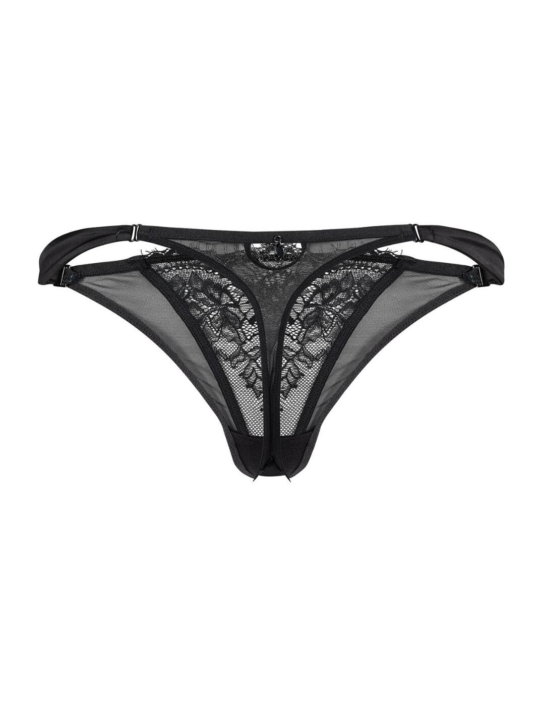 GOSSARD - Gossard VIP Intrigue Thong - In Black