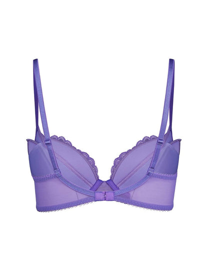 GOSSARD - SUPERBOOST PADDED PLUNGE BRA IN purple hebe