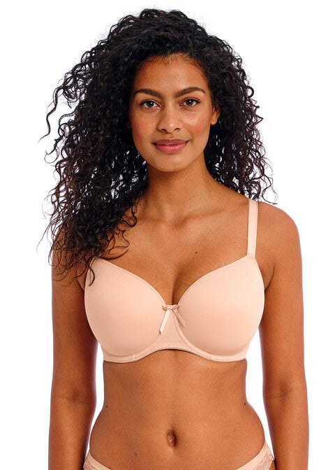 FREYA - Freya Fancies Moulded Balcony Bra in Natural Beige